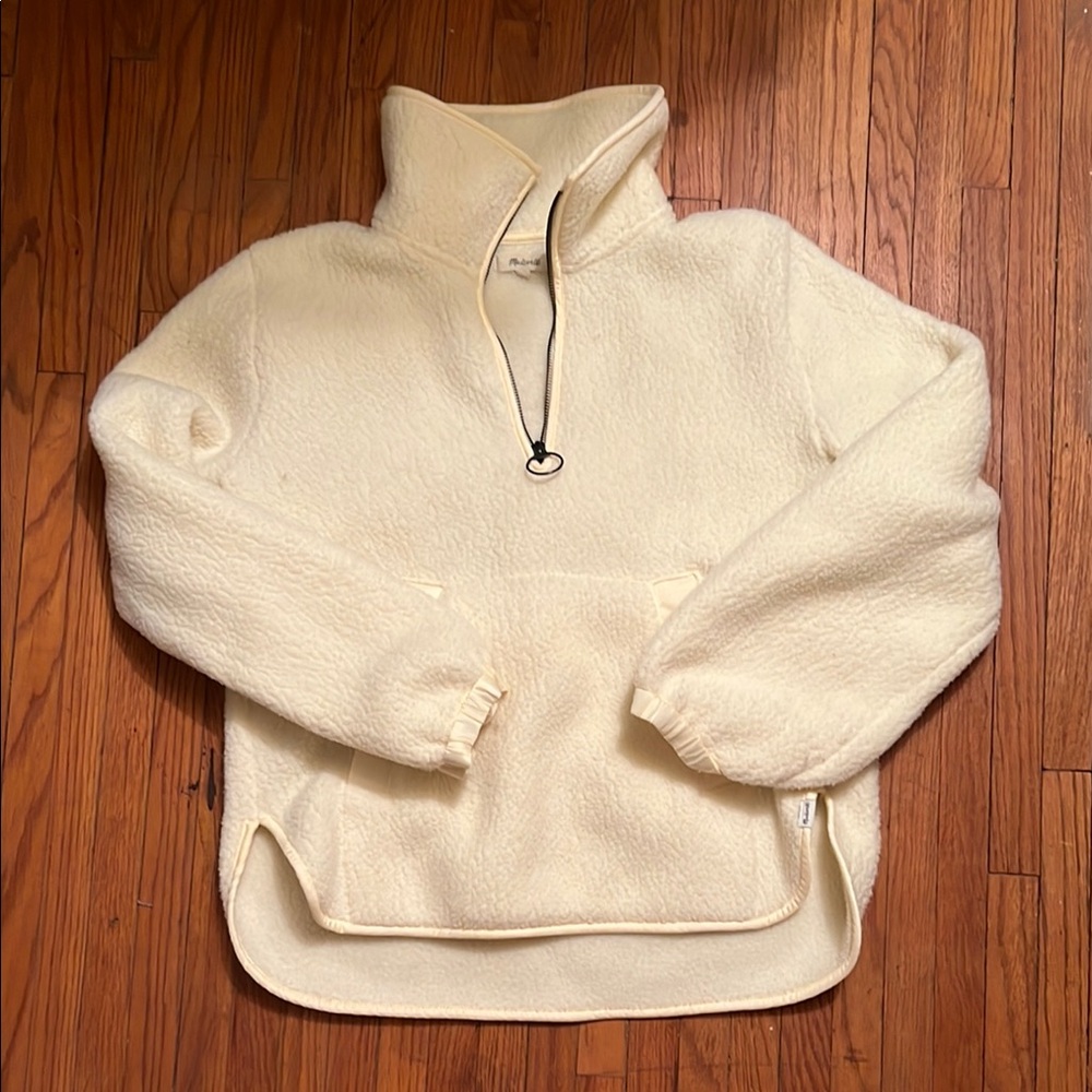 Madewell polartec Fleece Popover Jacket